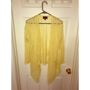 Yellow spring sweater